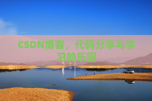 CSDN博客，代码分享与学习的乐园